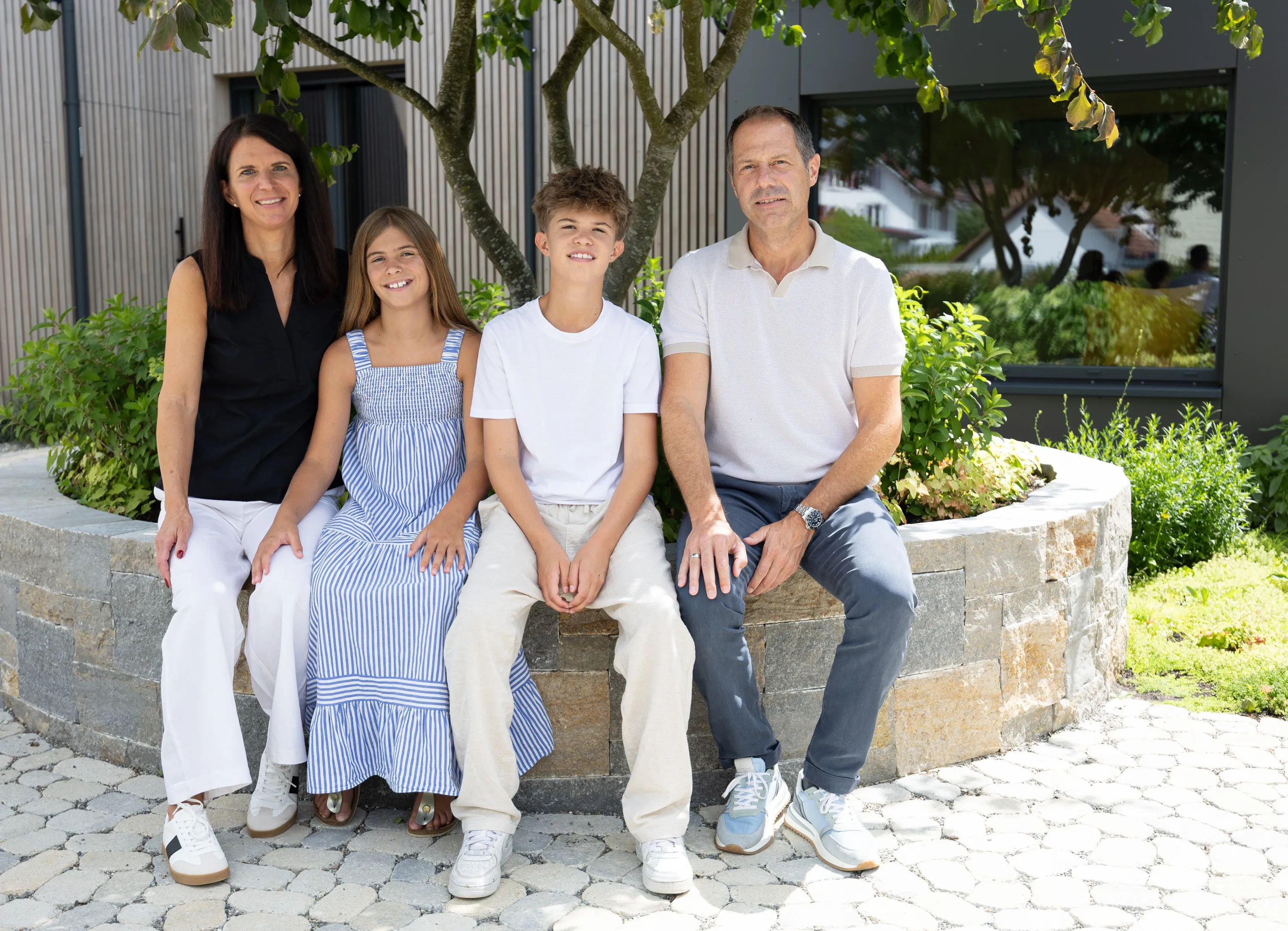 Philipp Zimmermann und Familie
